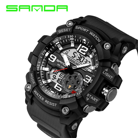 Men's Military Sports Luxury Electronic LED Digital Wristwatch