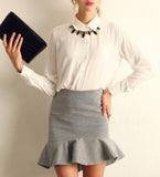 Sparshine Chiffon Formal Blouse. Plus Sizes Available.
