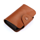 Maillusion Genuine Leather Unisex Case Card Holder