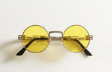 Peekaboo Unisex Gothic Steampunk Mirror Sunglasses