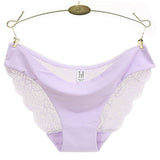 Transparent Lace Seamless Panties S-XXL 5 Size Women