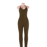 Sedrinuo V-Neck Sexy Jumpsuit