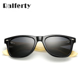 Ralferty Real Bamboo Polarized Sunglasses UV400