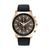 OTOKY Men's Quartz Wristwatch With Leather Strap