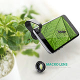 Mini Clip-on Optic Cell Phone Camera Lens Kit