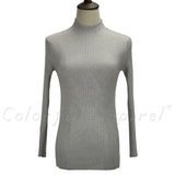 Turtleneck Knitted  Pullover Sweater