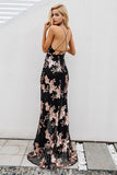 Simplee Sexy lace up halter sequin party dress