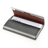Leather Business Card Holder Case