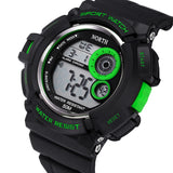 Men's Rubber Band Digital Military Quartz Sport Wrist Watch