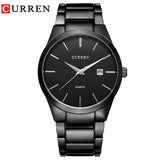 CURREN Men's Luxury Sports Quartz Wristwatch Display Date 